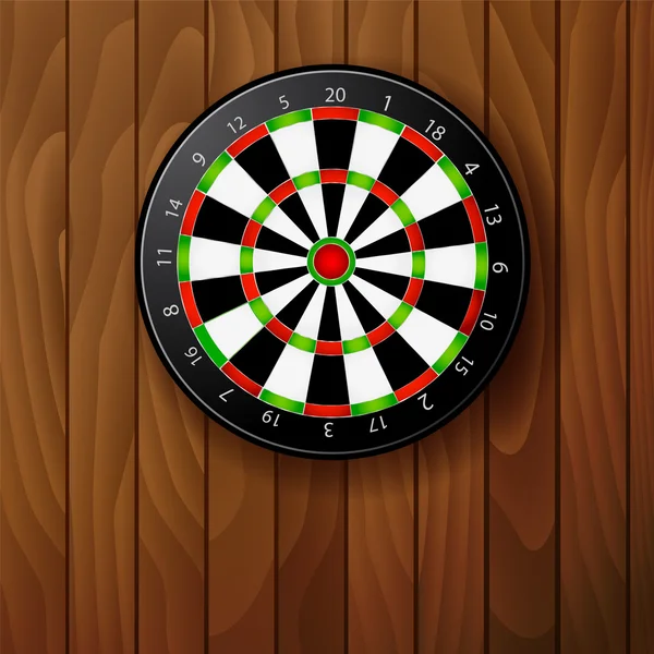 Darts board — Stock Vector