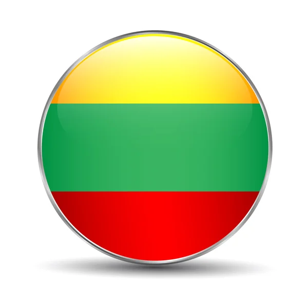 Lithuanian Flag — Stock Vector