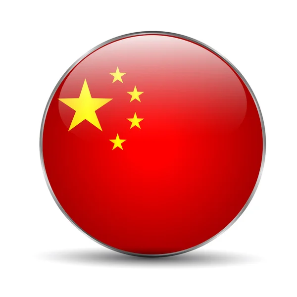 Flaga chińska — Wektor stockowy