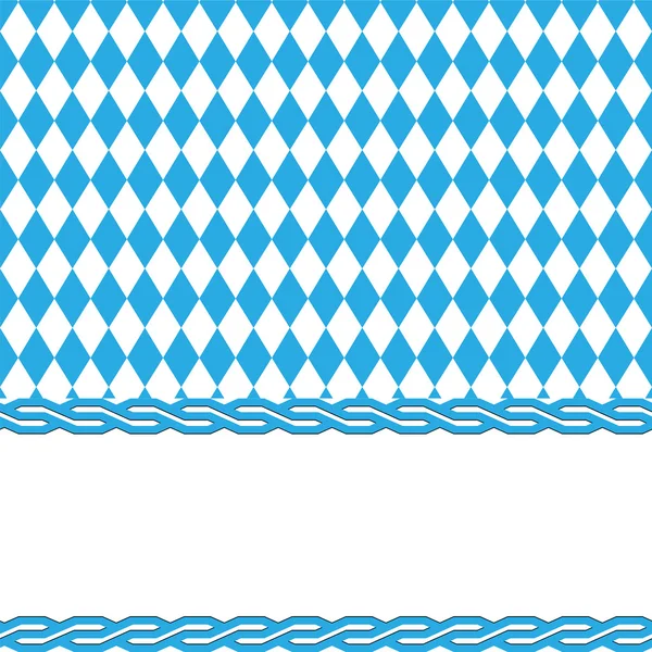 Oktoberfest blue background — Stock Vector