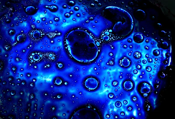 Bubbles in Blue — Stock Photo, Image