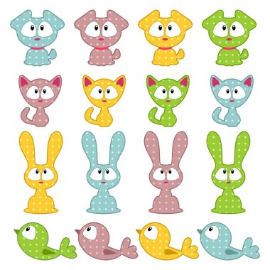 Şirin Bebek hayvan kümesi