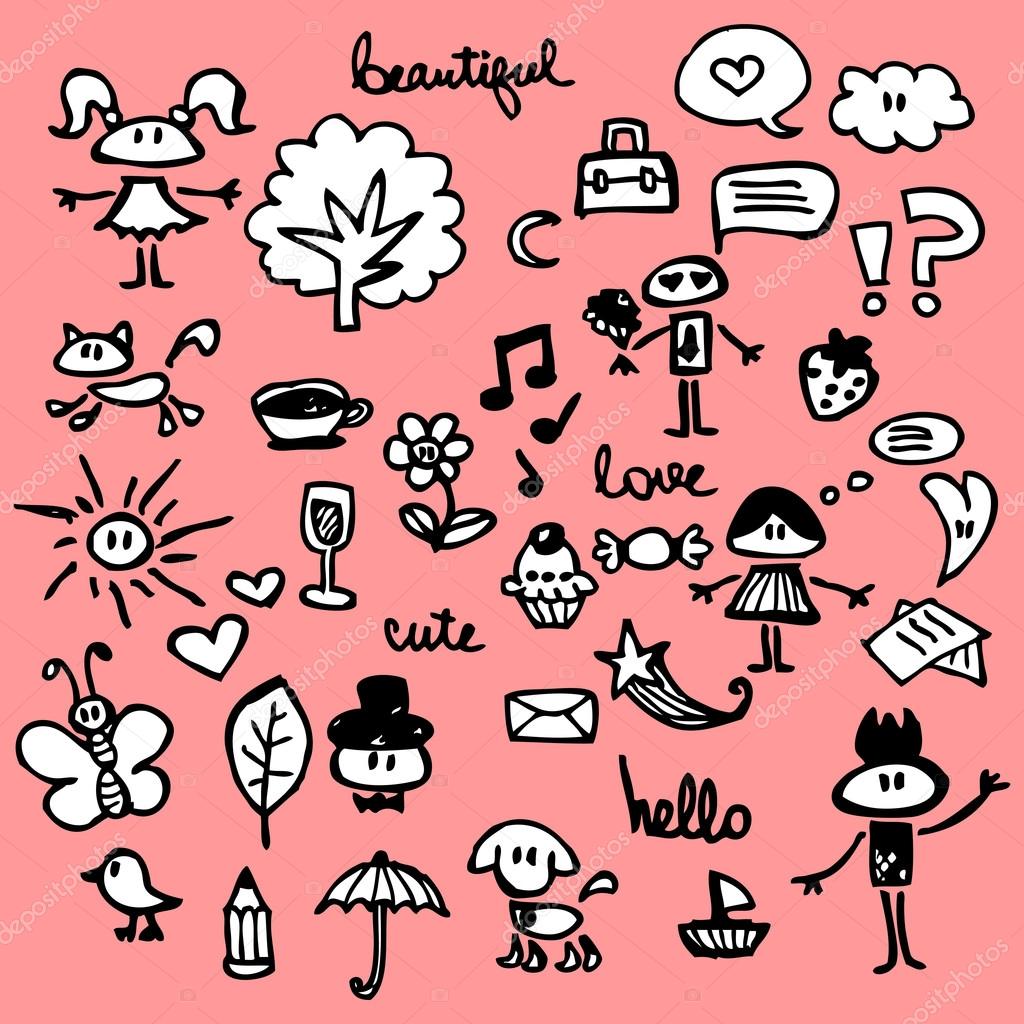 Find out cute things to draw on your hand with these simple doodles