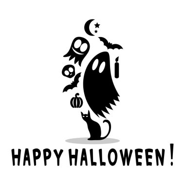 Cadılar Bayramı tebrik kartı