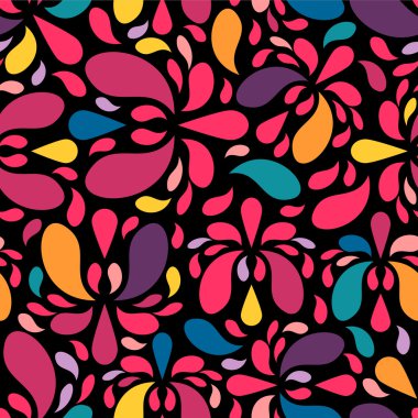 renkli Dikişsiz desen tasarım