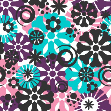 soyut renkli Dikişsiz desen tasarım