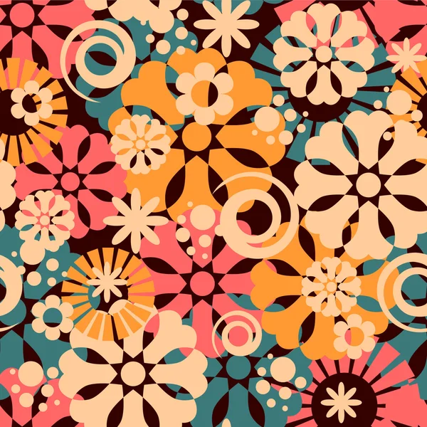 Diseño de patrón sin costura colorido abstracto — Archivo Imágenes Vectoriales