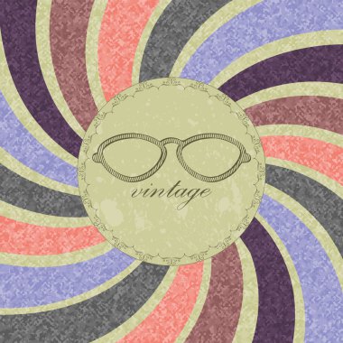 Beyler için vintage züppe kartı