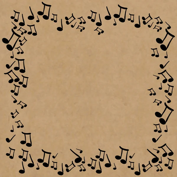 Музичний фон з нотами — стоковий вектор