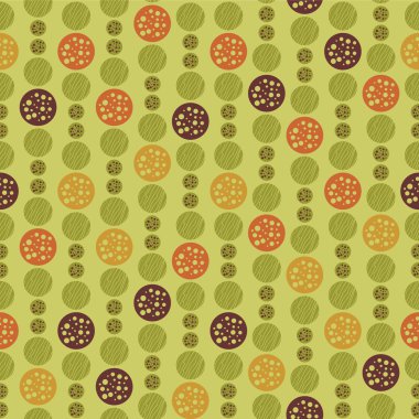 soyut retro seamles desen tasarım