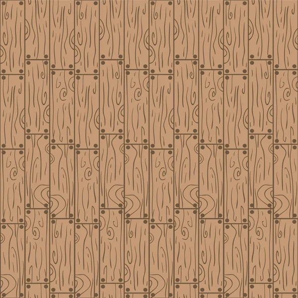 Nahtloses Muster mit Holzplanken — Stockvektor