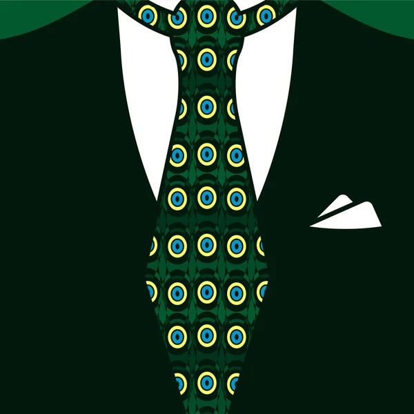 Modèle de cravate Gentleman texture transparente — Image vectorielle