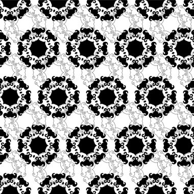 tek renkli süs Dikişsiz desen tasarım