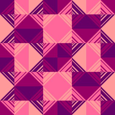 Soyut geometrik dikişsiz desen