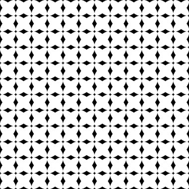 Basit siyah beyaz seamless modeli