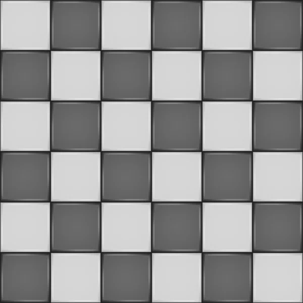 Svarta och vita keramiska plattor — Stock vektor