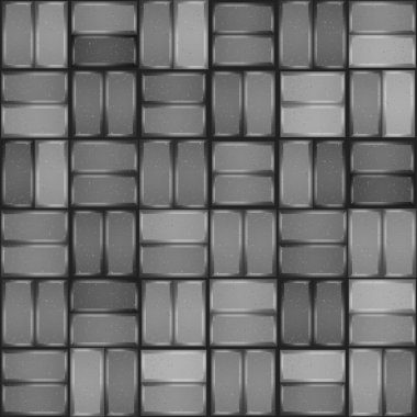 gri kaldırım seamless modeli. kaldırım taşı doku