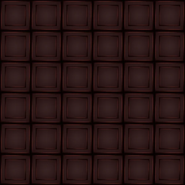 Barre de chocolat motif sans couture — Image vectorielle