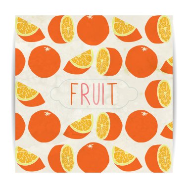 meyve kartı şablonu