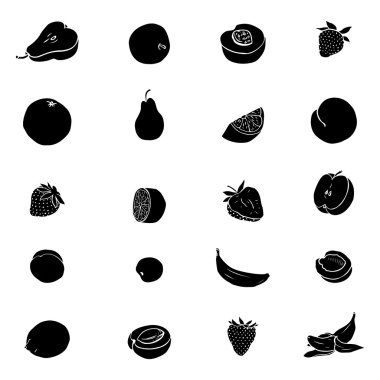 meyve simgeler kümesi