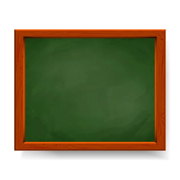 Green blackboard — Stock Vector