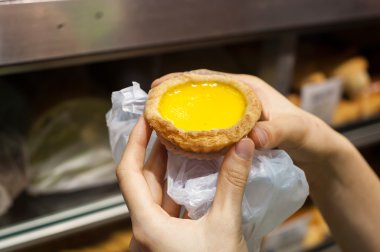 yumurta kremalı tart, hong kong snack