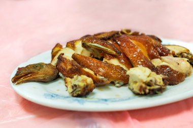 Klasik hong kong Kızartma tavuk yerel pişmiş gıda Merkezi