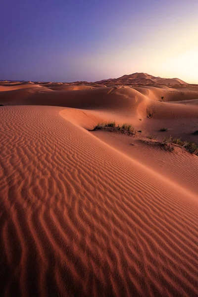 Dunes Merzouga Erg Chebbi Marocko — Stockfoto