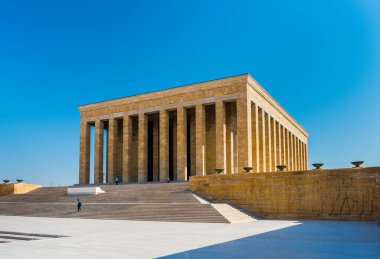 AnITKABir. Anitkabir, Mustafa Kemal Atatürk 'ün mozolesidir. Ankara, Türkiye.