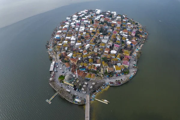 Golyazi Bursa Turkey Golyazi Town Founded Peninsula Lake Uluabat — Foto de Stock