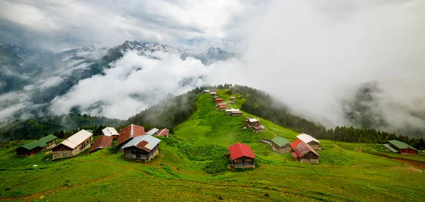 Pokut Plateau Uitzicht Met Kackar Mountains Dit Plateau Ligt Het — Stockfoto