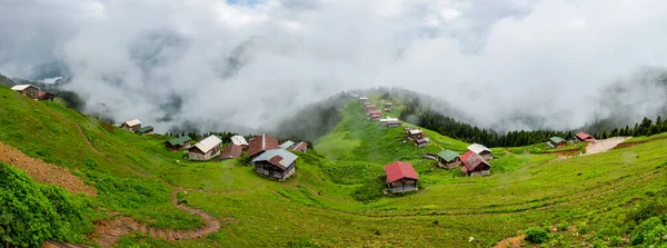 Pokut Plateau Panoramic View Kackar Mountains Plateau Located Camlihemsin District — Stockfoto