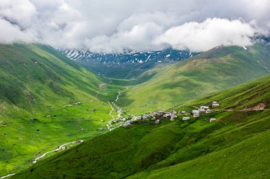 Rize 'nin Camlihemsin ilçesine bağlı Cicekli Platosu. Kackar Dağları bölgesi. Rize, Hindi. (Türkçe: Cicekli Yaylasi)