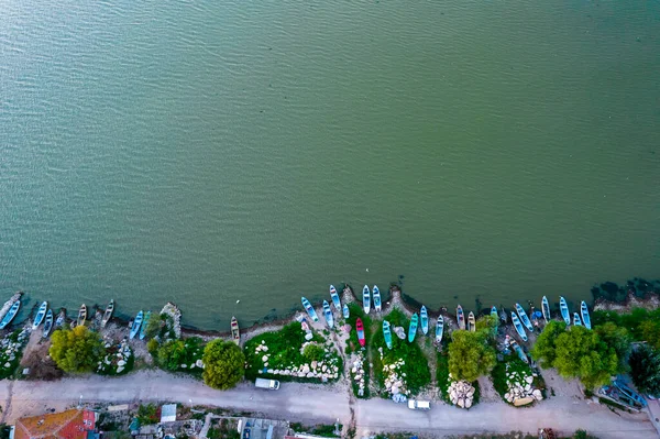 Golyazi Bursa Turquía Golyazi Una Ciudad Fundada Una Península Lago — Foto de Stock