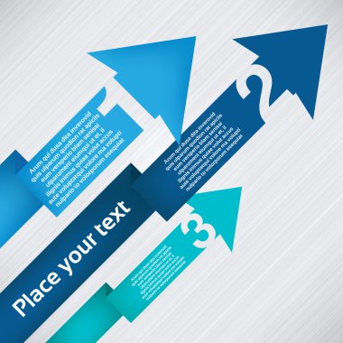 bir iki üç - vector ok