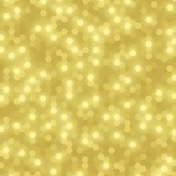 Kleurrijke zeshoek achtergrond - goud — Stockfoto