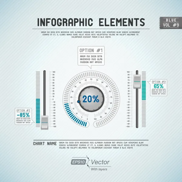 ayrıntılı renkli Infographic elemanları