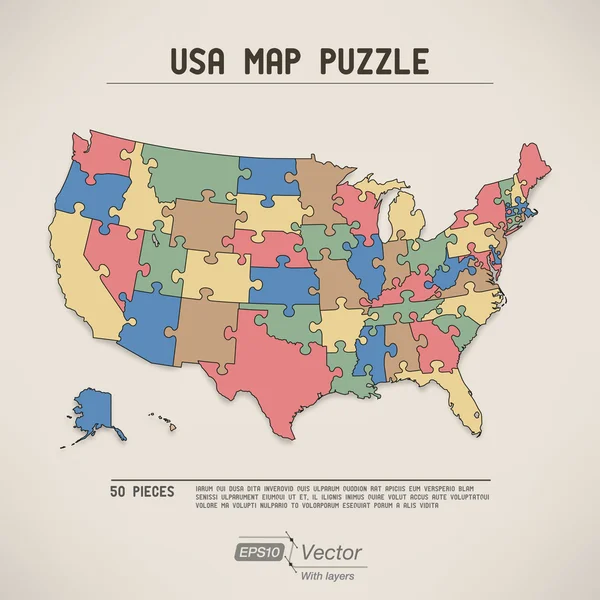 ABD harita bulmacası