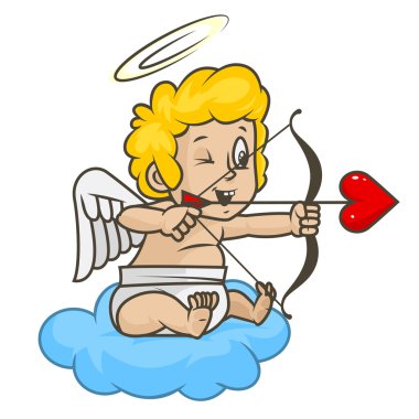 Cupid pruva ateş eder.