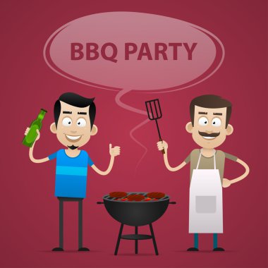 Barbekü partisi konsepti