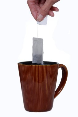 teabag seramik kupa tutan el.