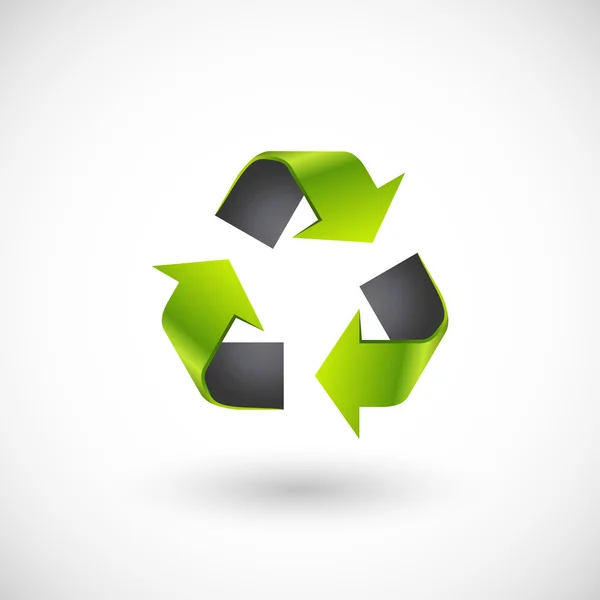 Vektorrecycling-Logo — Stockvektor