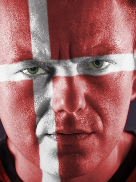 Danimarkalı destekçisi — Stok fotoğraf