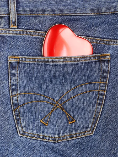 Corazón de bolsillo — Foto de Stock