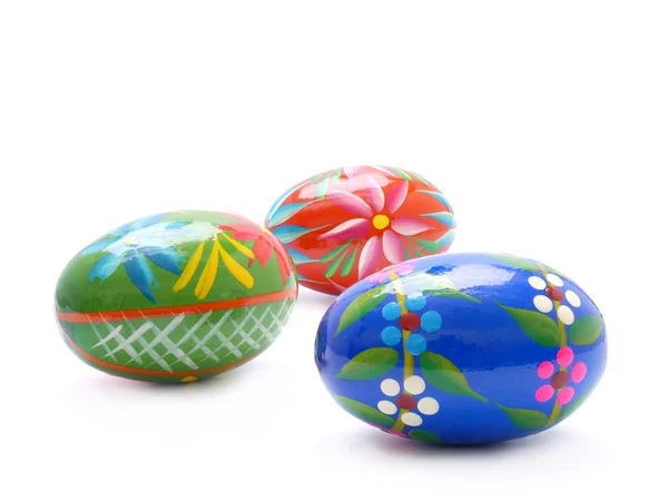 Három húsvéti tojás — Stock Fotó