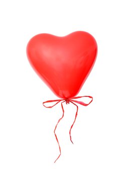Kırmızı kalp balon