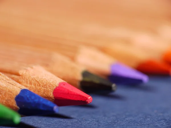 Crayones de madera — Foto de Stock
