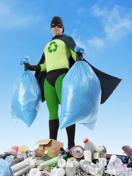 Eco superhero — Stock Photo, Image