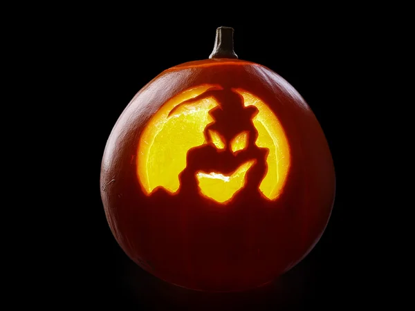 Calabaza Jack-o-linterna — Foto de Stock