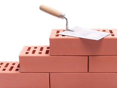 tuğla duvar ve mala